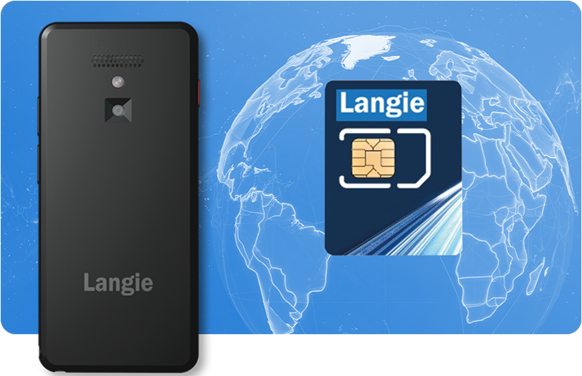 LANGIE ULTRA SIM card 4g for langie s3