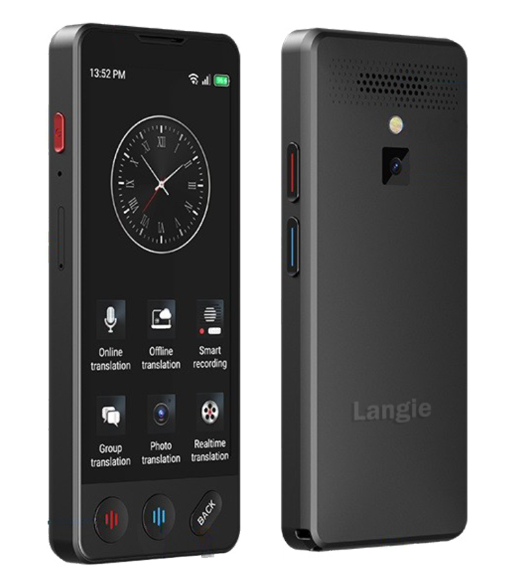 LANGIE S3 voice translator pocket portable