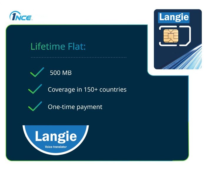 ULTRA SIM 4G LANGIE 150 countries