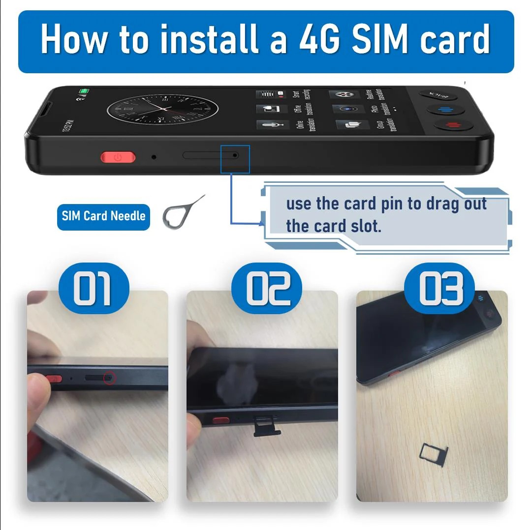 how to install langie ultra 4g sim card for langie s3